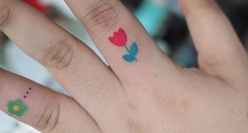 Finger Tattoos