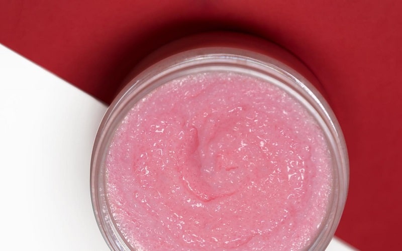 Strawberry and Coconut Scrub