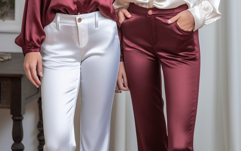 Satin Trousers